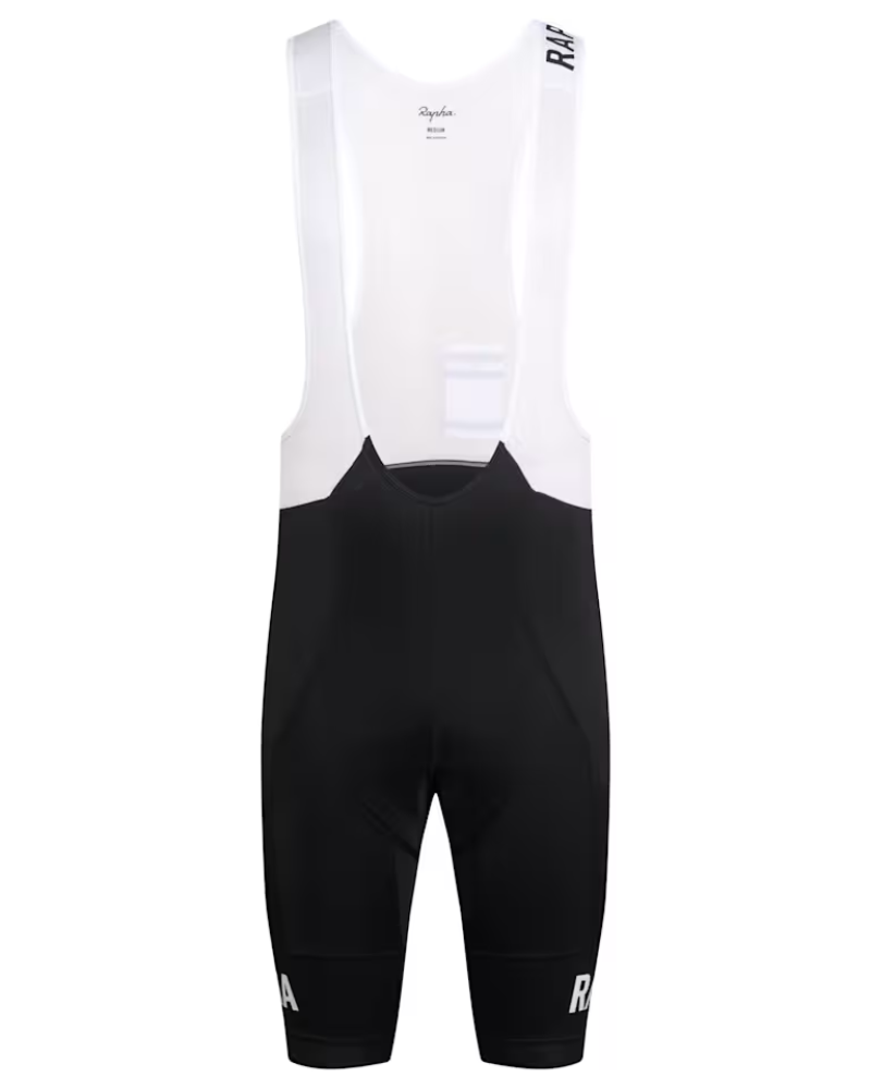 Rapha Men's Pro Team Training Bib Shorts - Black / White-The Cycling Fix