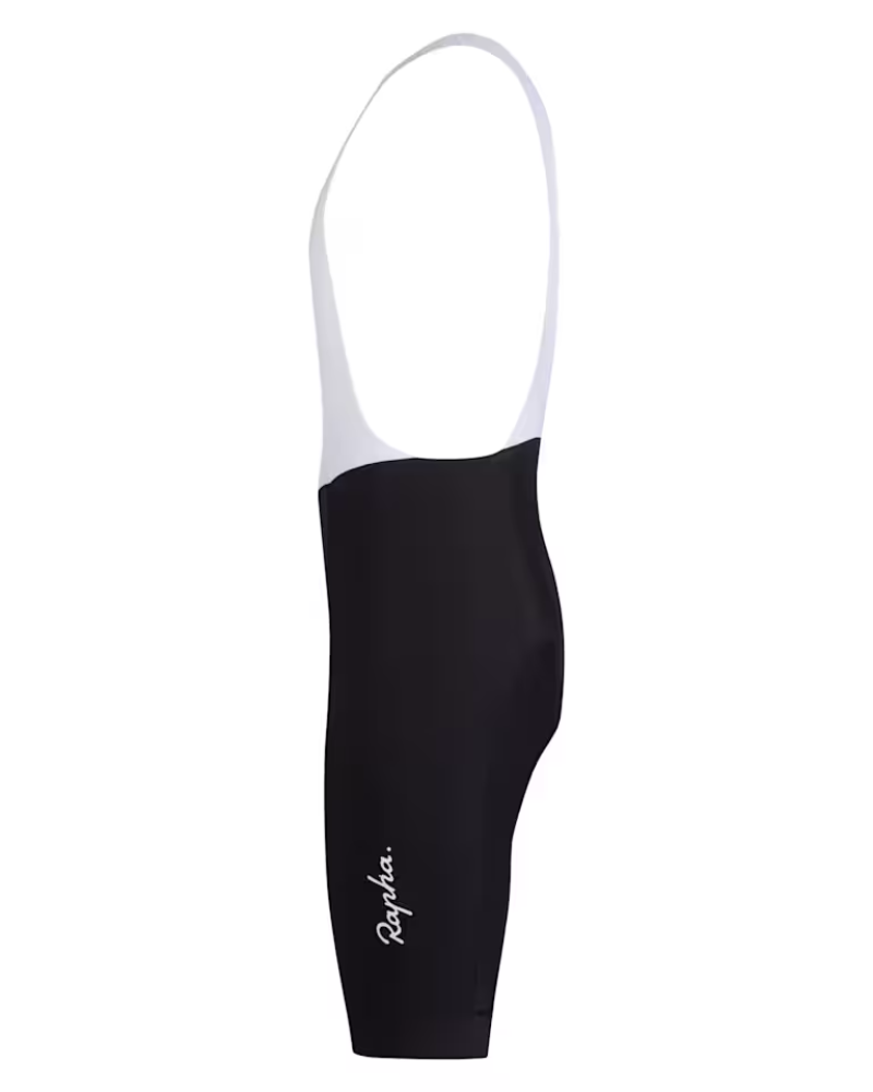 Rapha Men's Core Bib Shorts - Black / White-The Cycling Fix