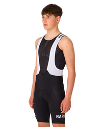 Rapha Men's Pro Team Training Bib Shorts - Black / White-The Cycling Fix