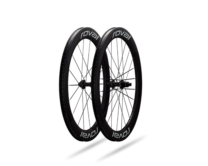 Roval Rapide Sprint CLX Tubeless Wheelset - Satin Carbon / Gloss White