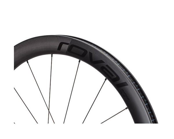Roval Rapide CL III Tubeless - Front - Satin Carbon / Satin Black