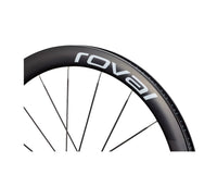 Roval Rapide CLX III Tubeless - Front - Gloss Carbon / Gloss White-The Cycling Fix