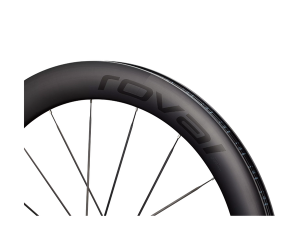 Roval Rapide Sprint CLX III Tubeless - Front - Satin Carbon / Gloss Black