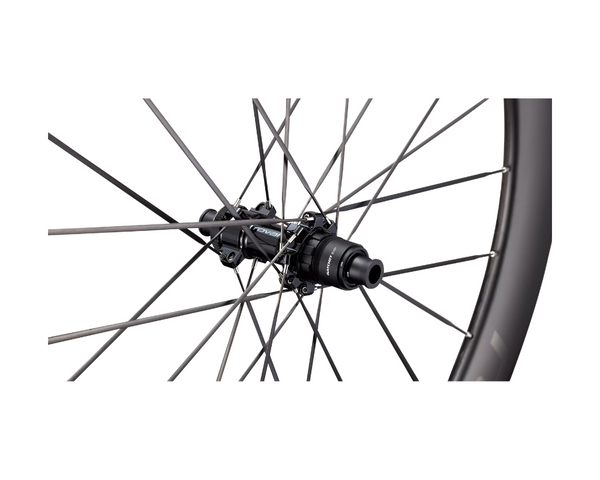 Roval Rapide Sprint CLX Tubeless Wheelset - Satin Carbon / Gloss Black-The Cycling Fix