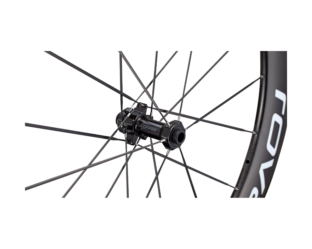 Roval Rapide Sprint CLX Tubeless Wheelset - Satin Carbon / Gloss White-The Cycling Fix