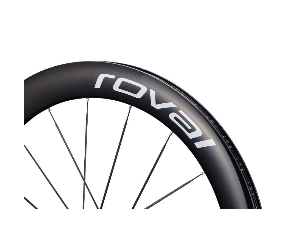 Roval Rapide Sprint CLX III Tubeless - Rear - Gloss Carbon / Gloss White-The Cycling Fix