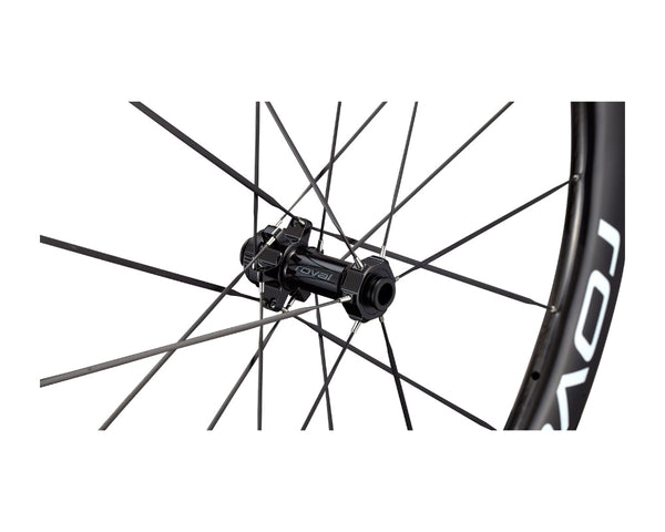 Roval Rapide CLX III Tubeless - Front - Gloss Carbon / Gloss White-The Cycling Fix