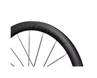 Roval Rapide CLX III Tubeless - Front - Satin Carbon / Gloss Black-The Cycling Fix