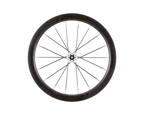 Roval Rapide CLX III Tubeless - Front - Satin Carbon / Gloss Black-The Cycling Fix