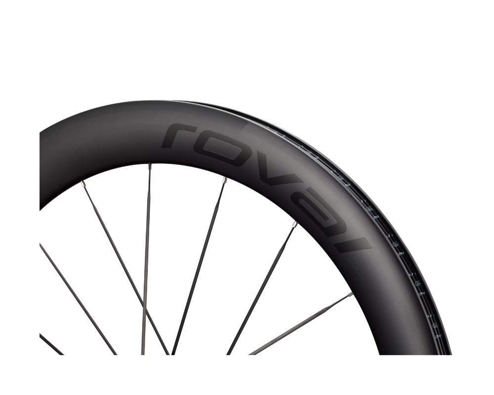 Roval Rapide Sprint CLX III Tubeless - Front - Satin Carbon / Gloss Black-The Cycling Fix