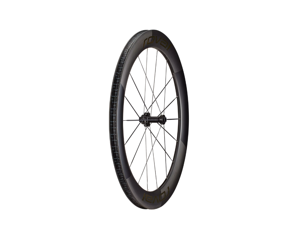 Roval Rapide Sprint CLX III Tubeless - Front - Satin Carbon / Gloss Black-The Cycling Fix
