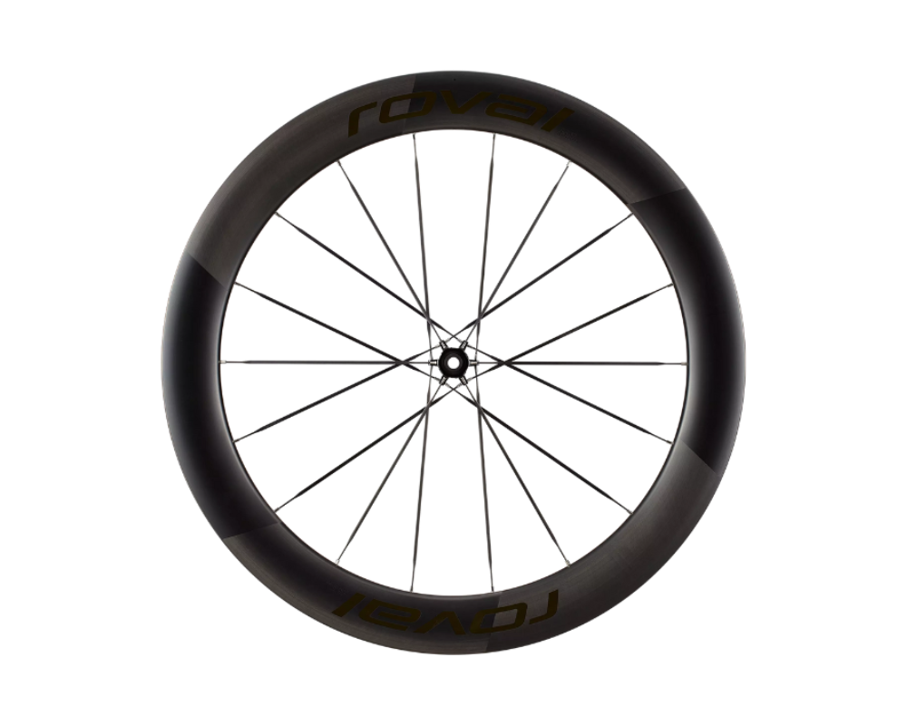 Roval Rapide Sprint CLX III Tubeless - Front - Satin Carbon / Gloss Black-The Cycling Fix
