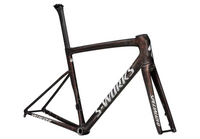 S-Works Tarmac SL8 Frameset - Gloss Carbon and Red To Gold Blurred Speckle-The Cycling Fix