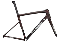 S-Works Tarmac SL8 Frameset - Gloss Carbon and Red To Gold Blurred Speckle-The Cycling Fix