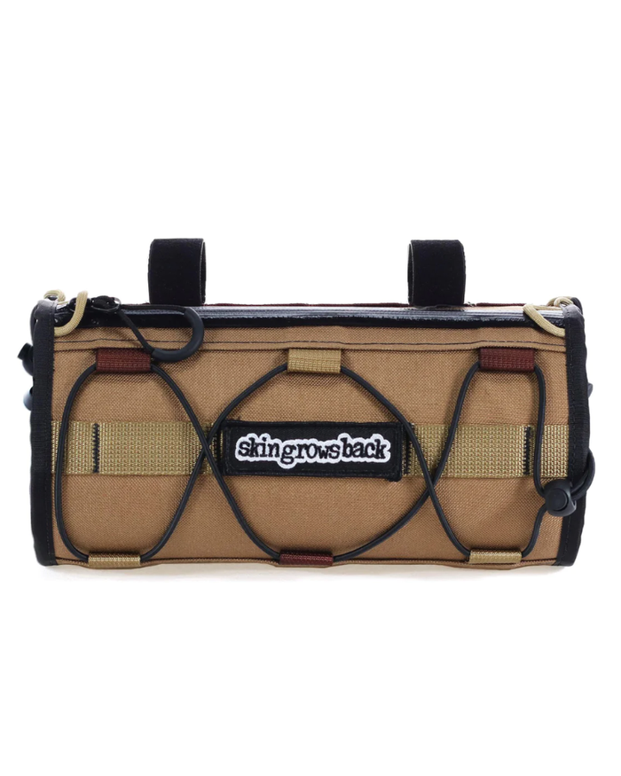 Skin Grows Back Lunchbox Handlebar Bag - Rattlesnake-The Cycling Fix