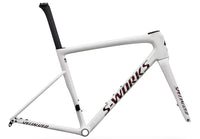 2026 Specialized Tarmac SL8 Frameset - Gloss Metallic White Silver-The Cycling Fix