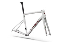 2026 Specialized Tarmac SL8 Frameset - Gloss Metallic White Silver-The Cycling Fix