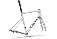 2026 Specialized Tarmac SL8 Frameset - Gloss Metallic White Silver-The Cycling Fix