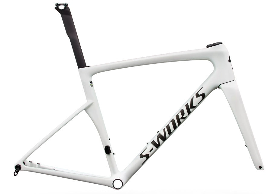 S-Works Tarmac SL9 Frameset -Gloss White Silver and Obsidian