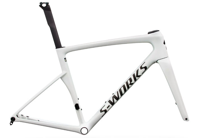 S-Works Tarmac SL9 Frameset -Gloss White Silver and Obsidian