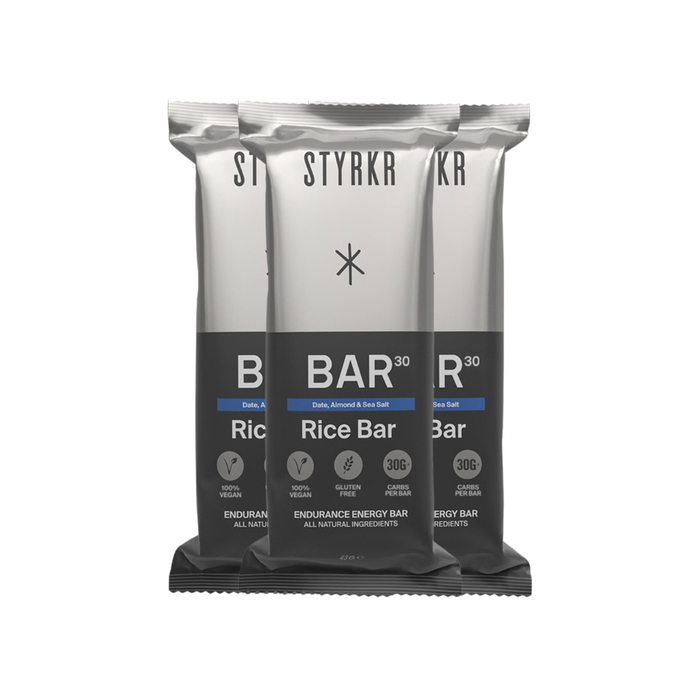 STYRKR 3-Pack Bar30 - Date Almond Sea Salt Energy Bar-The Cycling Fix