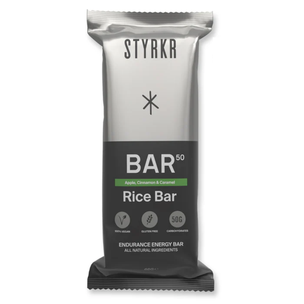 STYRKR Bar50 - Apple Cinnamon Caramel Sultana Energy Bar-The Cycling Fix