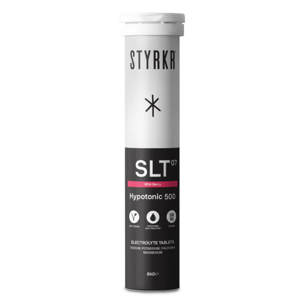 STYRKR SLT07 Hydration Tablets - Mild Berry 500MG-The Cycling Fix