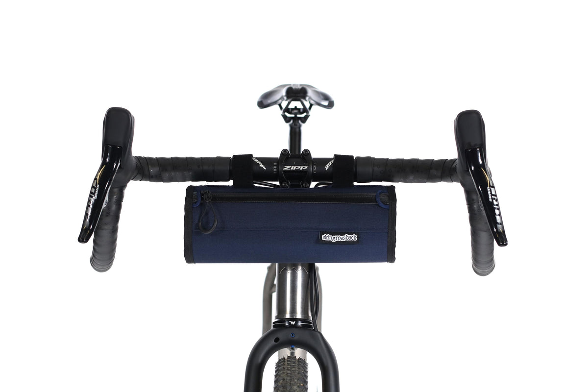 Skin Grows Back Little Lunch Handlebar Bag - Navy-The Cycling Fix
