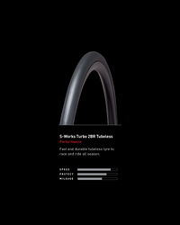 S-Works Turbo 2BR 2Bliss Ready T2/T5 Tan Tyre-The Cycling Fix