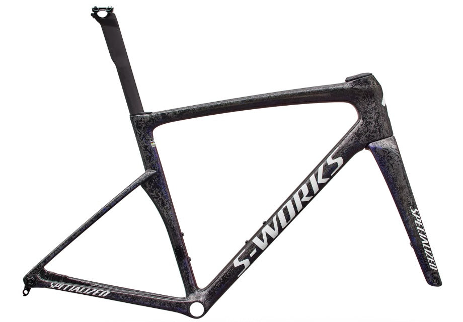 2027 S-Works Tarmac SL9 Frameset - Gloss Carbon Pearl and White