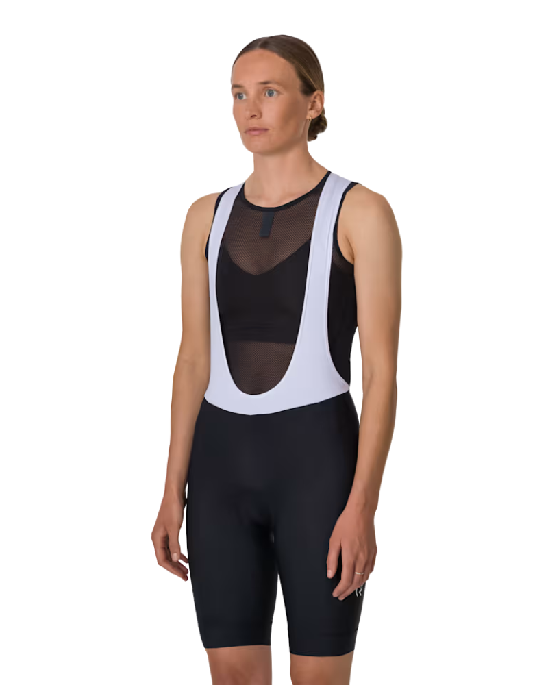 Rapha Women's Core Bib Shorts - Black / White-The Cycling Fix