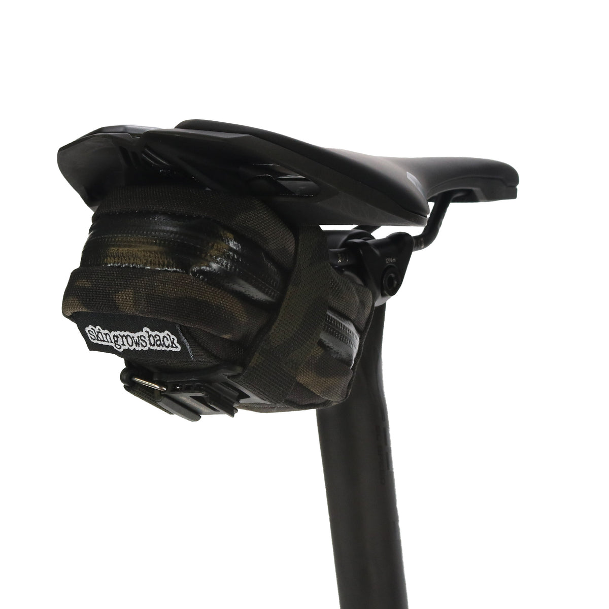 Skin Grows Back PB Micron Saddle Bag MultiCam - Black-The Cycling Fix