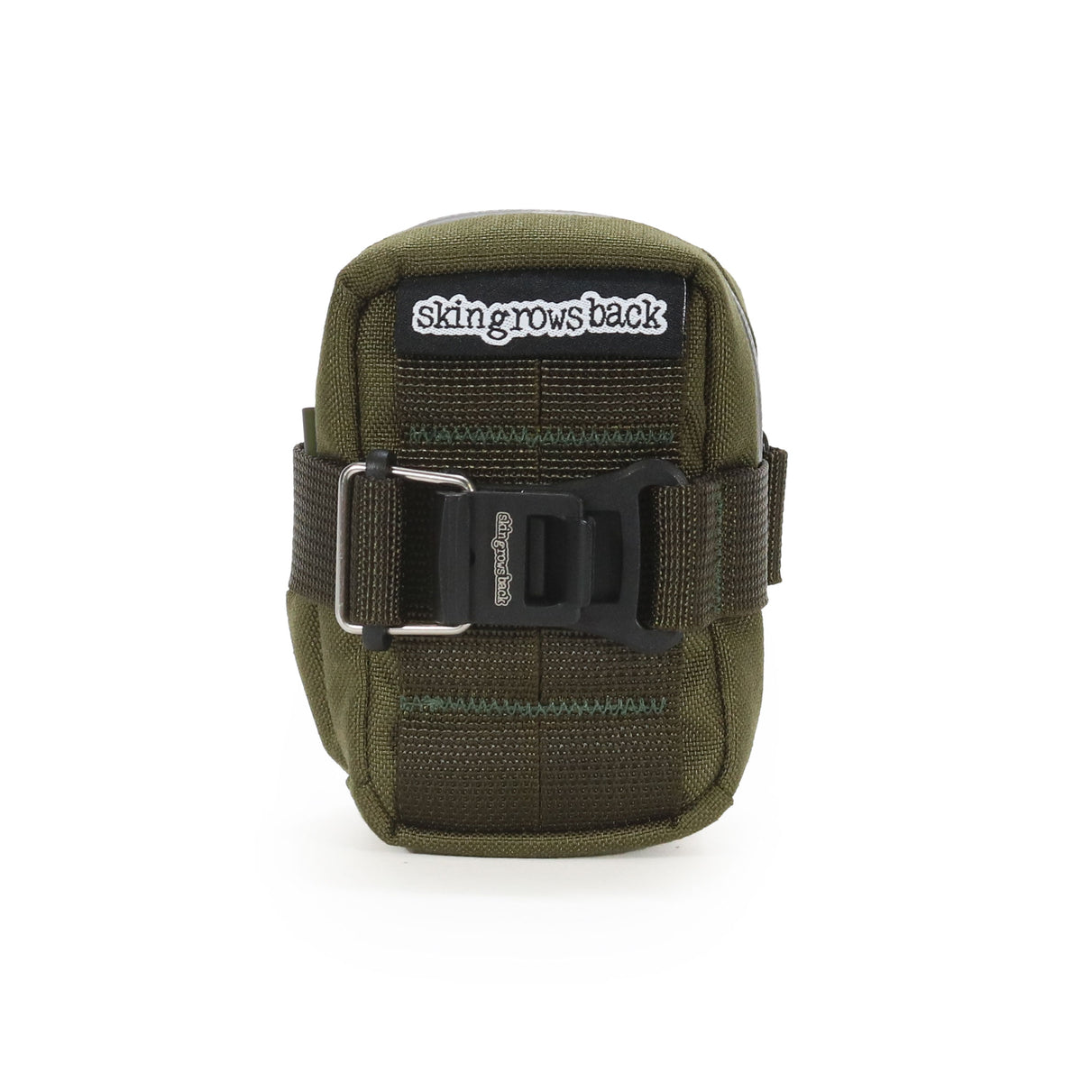 Skin Grows Back PB Micron Saddle Bag - Olive-The Cycling Fix