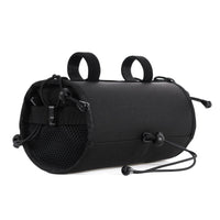 Skin Grows Back Lunchbox Handlebar Bag - Black