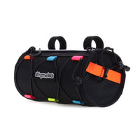 Skin Grows Back Lunchbox Handlebar Bag - Black / Neon