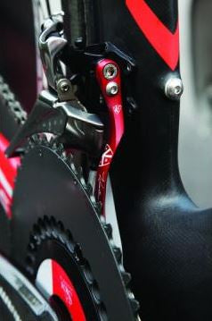 K-Edge Braze-On Road PRO Chain Catcher - RED