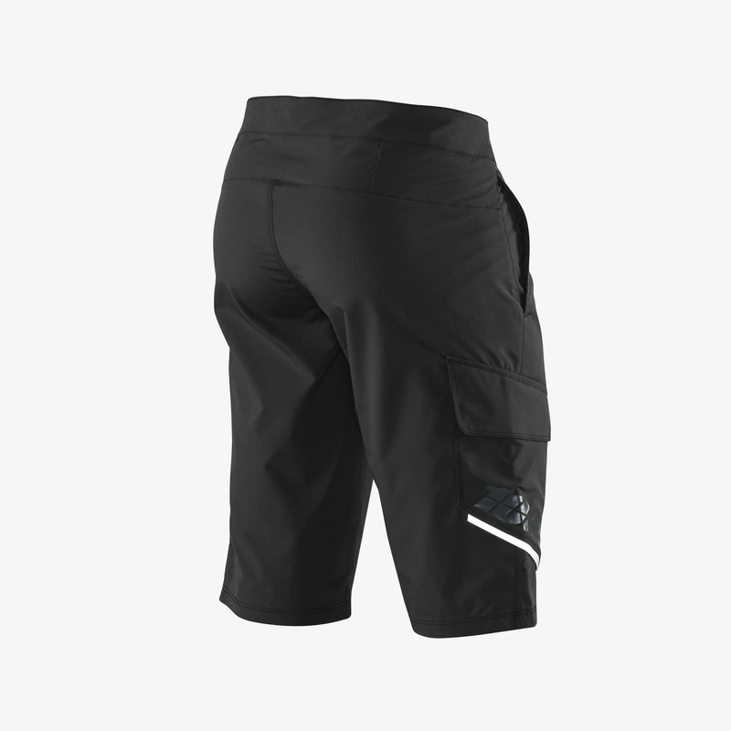 100% Ridecamp Youth Shorts - Black