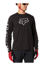 FOX Ranger DriRelease Long Sleeve Jersey - Black