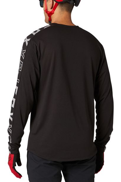 FOX Ranger DriRelease Long Sleeve Jersey - Black