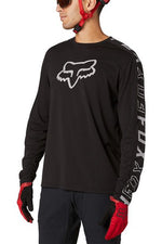 FOX Ranger DriRelease Long Sleeve Jersey - Black
