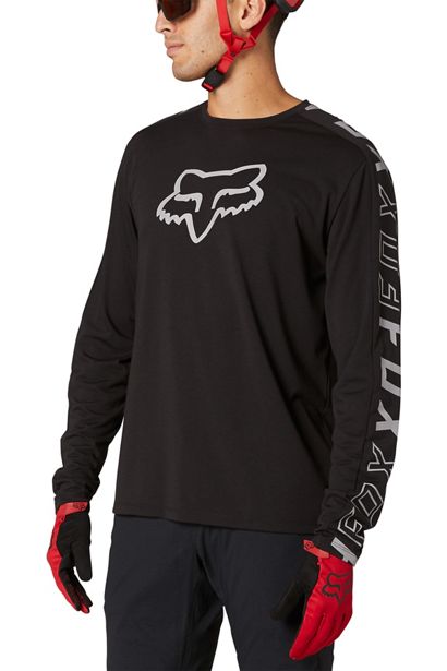 FOX Ranger DriRelease Long Sleeve Jersey - Black
