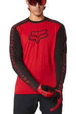 FOX Ranger DriRelease Long Sleeve Jersey - Chilli