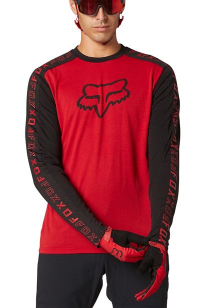 FOX Ranger DriRelease Long Sleeve Jersey - Chilli