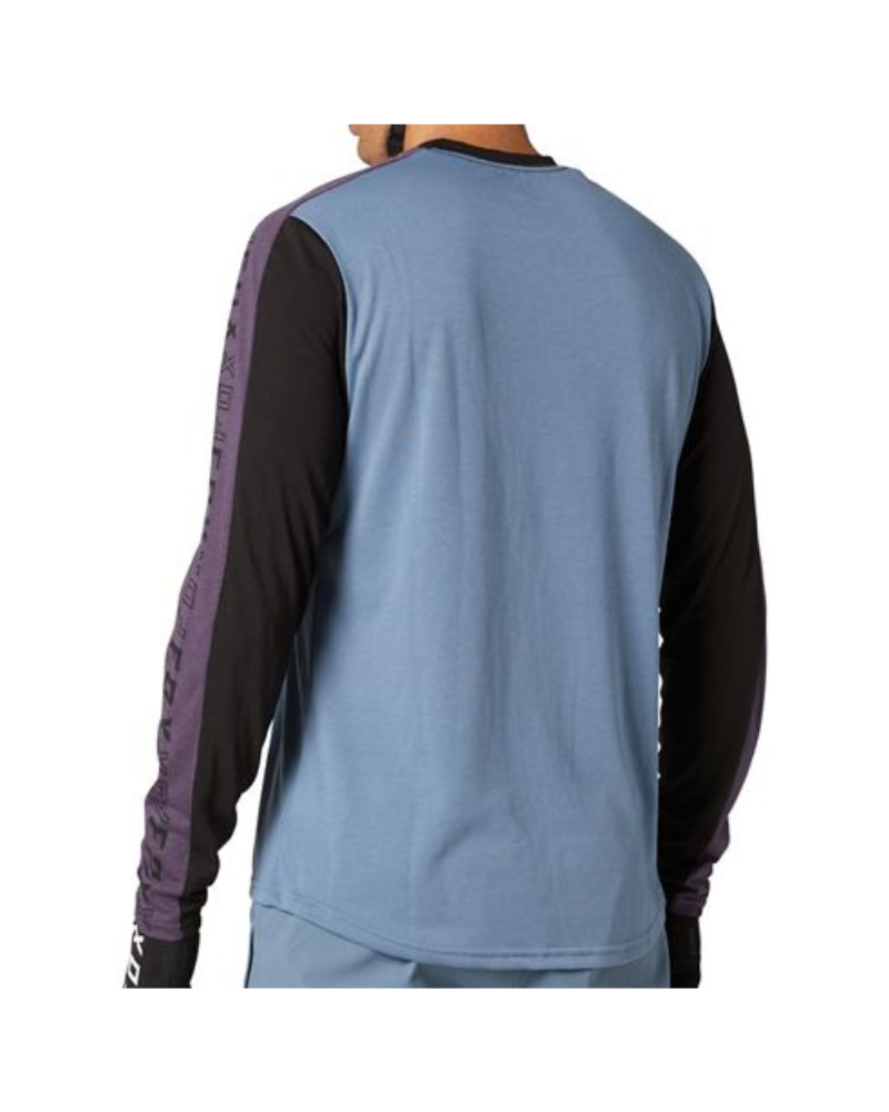 FOX Ranger DriRelease Long Sleeve Jersey - Matte Blue