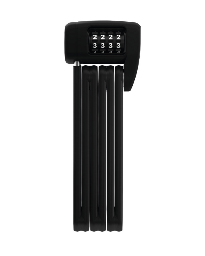 ABUS Folding Lock BORDO™ Lite 6055 - Combo 60cm BLACK-The Cycling Fix