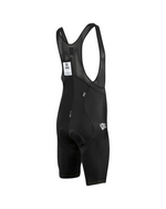 Attaquer Race Bib Short Black Reflective - White Logo
