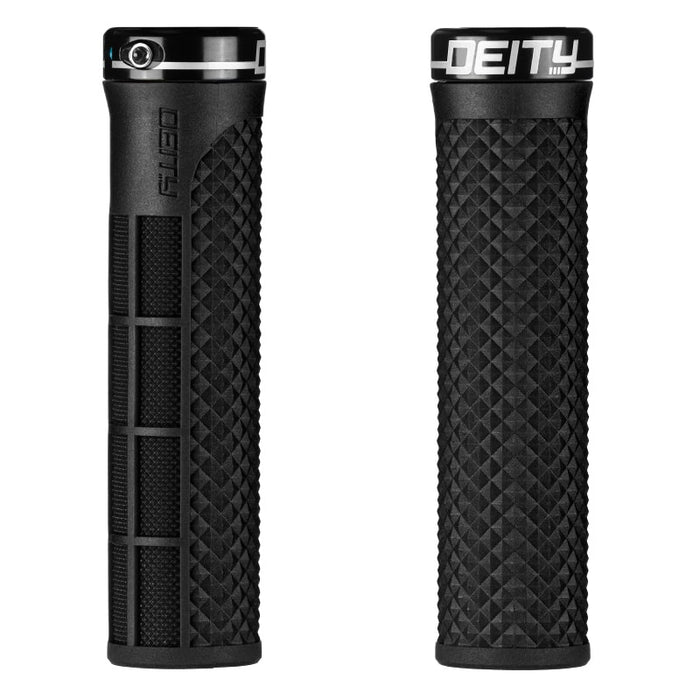 Deity Lockjaw Grips - Black-The Cycling Fix
