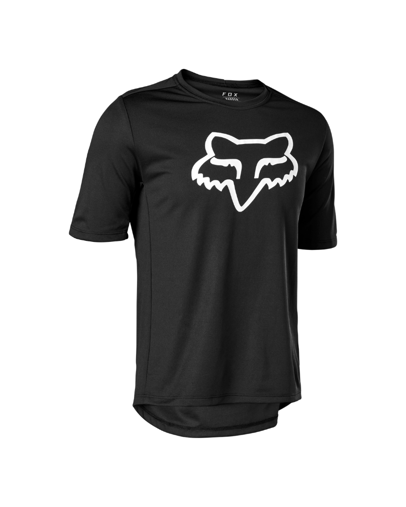 FOX Youth Ranger Short Sleeve Jersey - Black