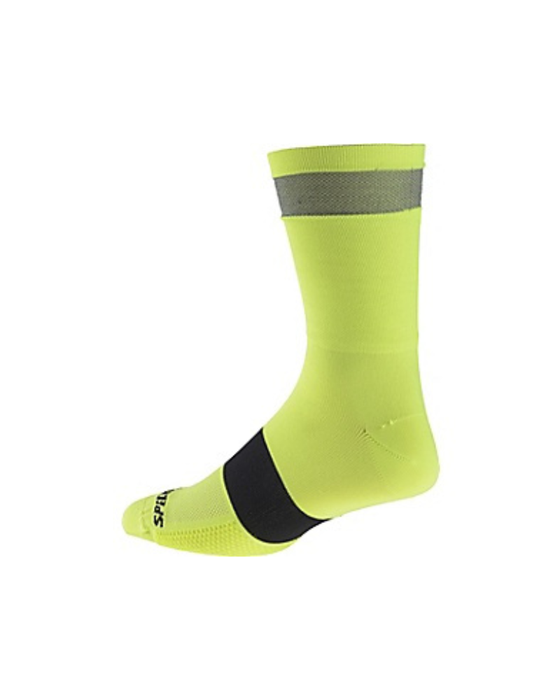 Women's Reflect Tall Socks - Neon Yellow
