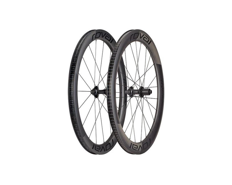 Roval Rapide CLX II Tubeless Wheelset - Satin Carbon / Gloss Black